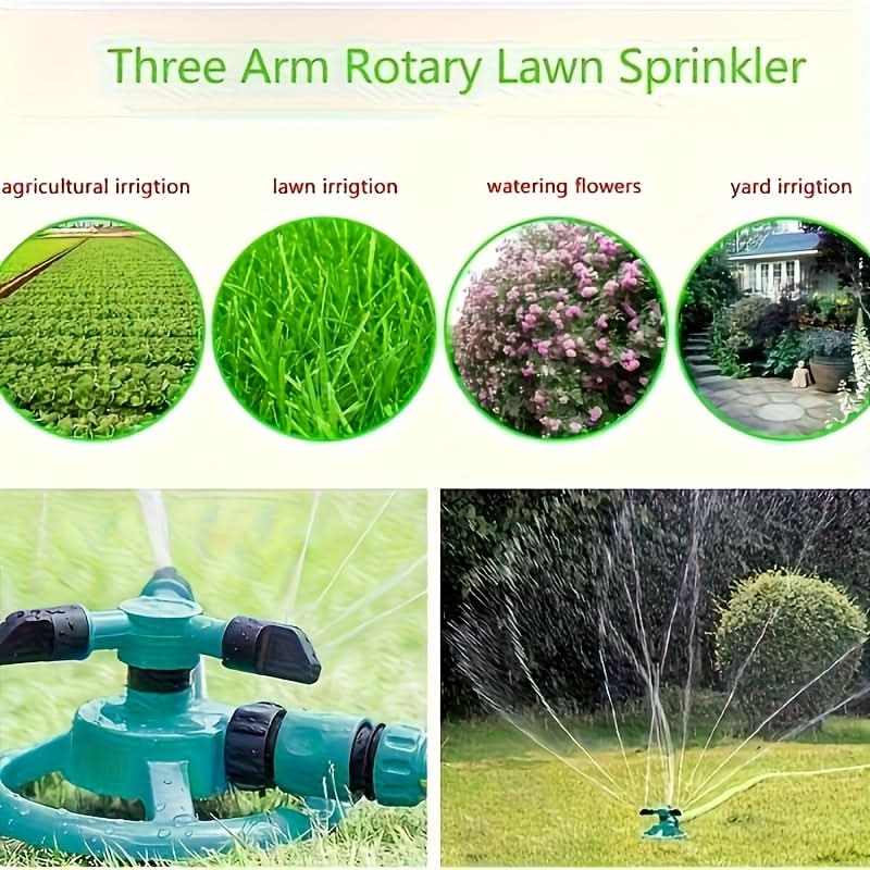 360° Rotating Garden Sprinkler for Lawn Irrigation-Galonda