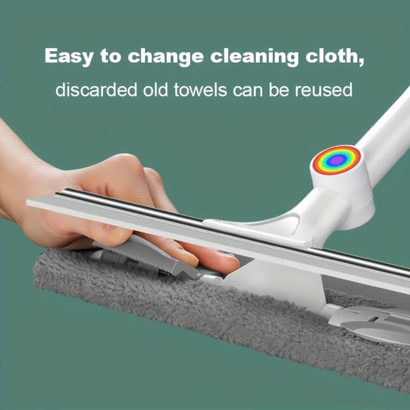 360° Rotating Glass Squeegee with Long Handle-Galonda