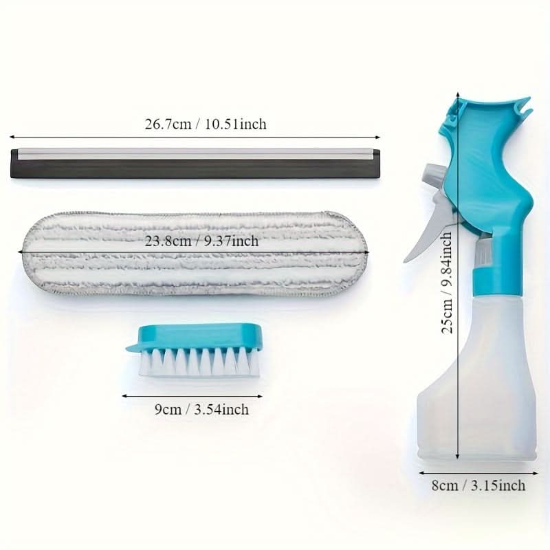 4-in-1 Multifunction Glass Cleaning Tool for Everyday Household Cleaning-Galonda