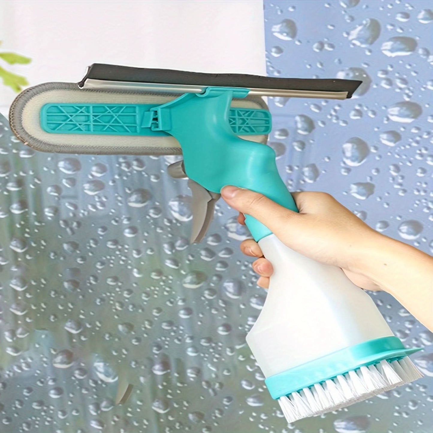 4-in-1 Multifunction Glass Cleaning Tool for Everyday Household Cleaning-Galonda