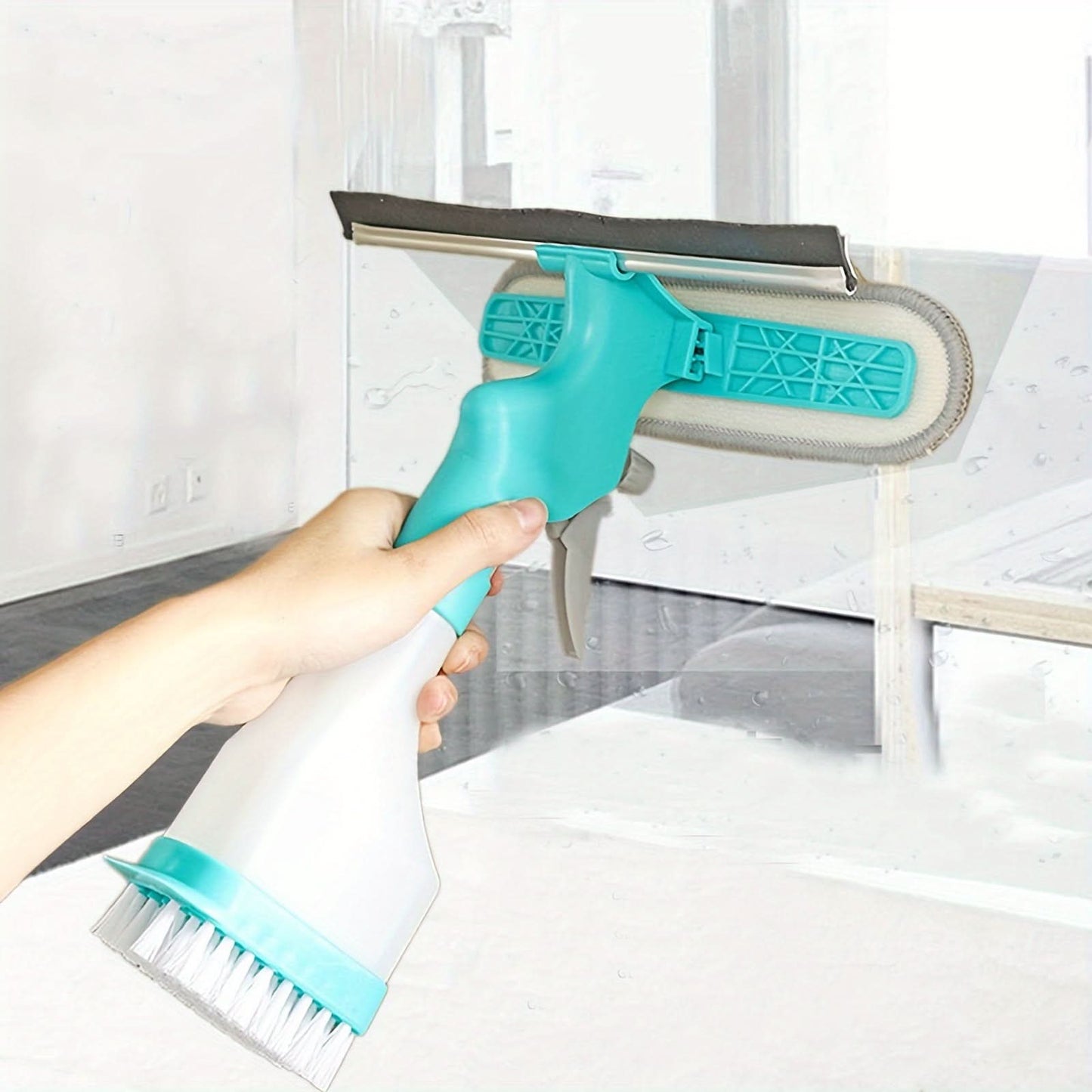 4-in-1 Multifunction Glass Cleaning Tool for Everyday Household Cleaning-Galonda