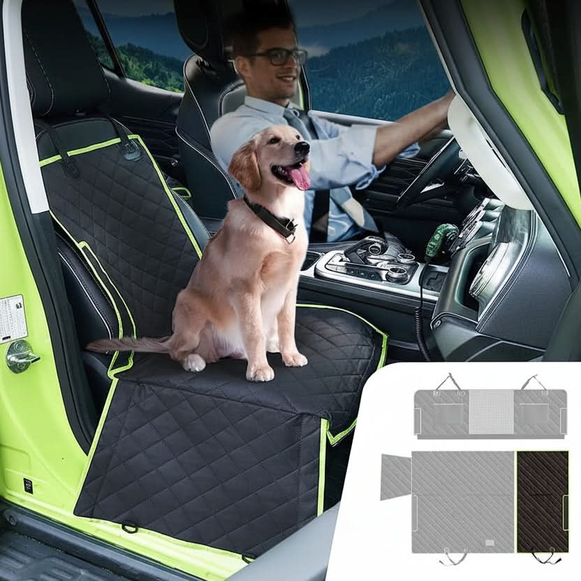 6-in-1 Multi-Functional Dog Car Seat Cover for Comfort & Cleanliness-Galonda