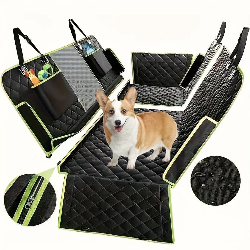 6-in-1 Multi-Functional Dog Car Seat Cover for Comfort & Cleanliness-Galonda