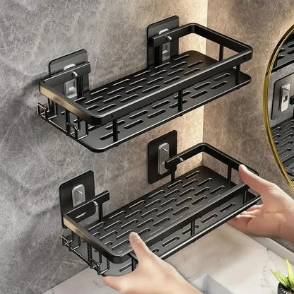 Adhesive Bathroom Shelf Easy Storage Shower Organizer-Galonda