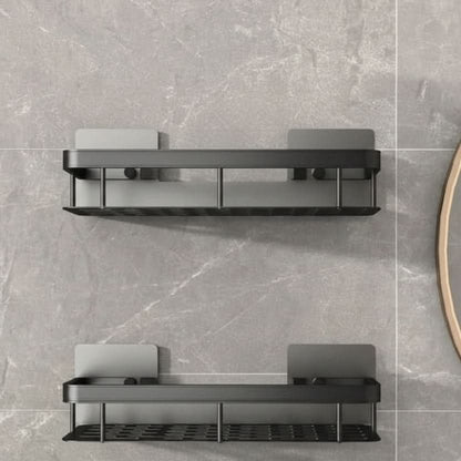 Adhesive Bathroom Shelf Easy Storage Shower Organizer-Galonda