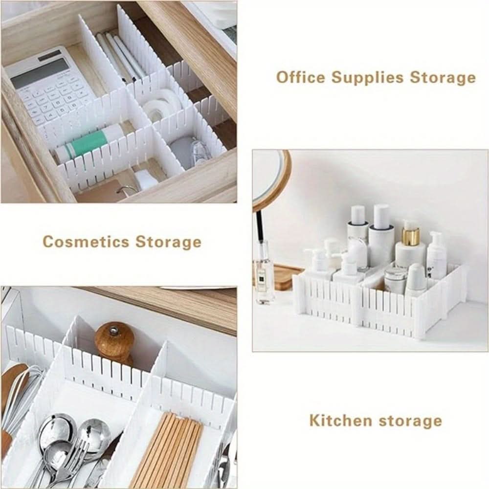 Adjustable Drawer Organizer Divider Set-Galonda