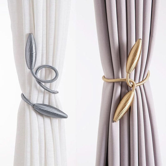 Decorative Curtain Tiebacks Easy Adjustable Fit-Galonda