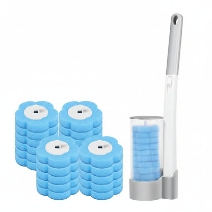 Disposable Toilet Brush Cleaning Kit-Galonda