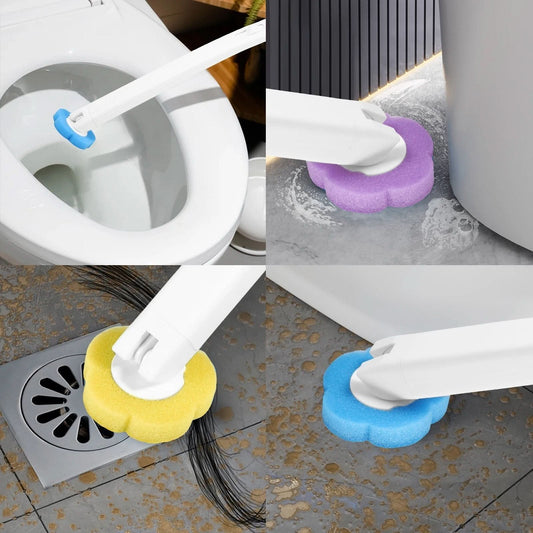 Disposable Toilet Brush Cleaning Kit-Galonda