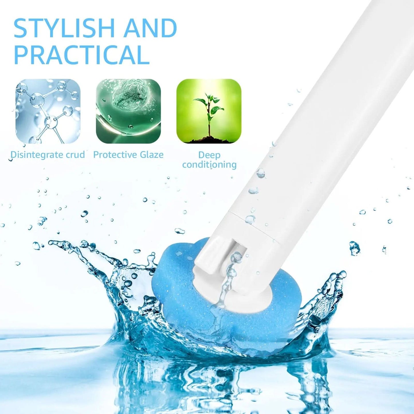 Disposable Toilet Brush Cleaning Kit-Galonda