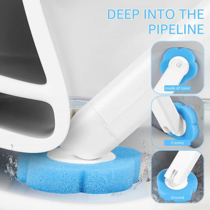 Disposable Toilet Brush Cleaning Kit-Galonda