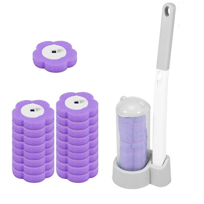 Disposable Toilet Brush Cleaning Kit-Galonda
