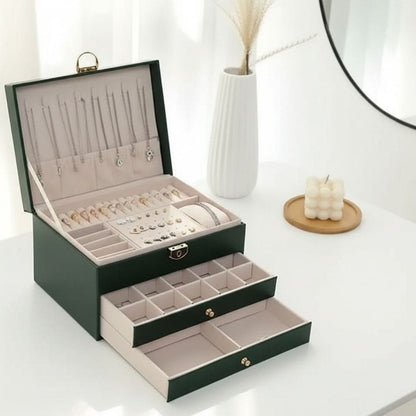 Elegant Jewelry Organizer for Stylish Storage and Travel-Galonda