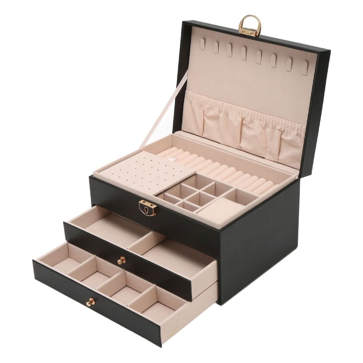 Elegant Jewelry Organizer for Stylish Storage and Travel-Galonda