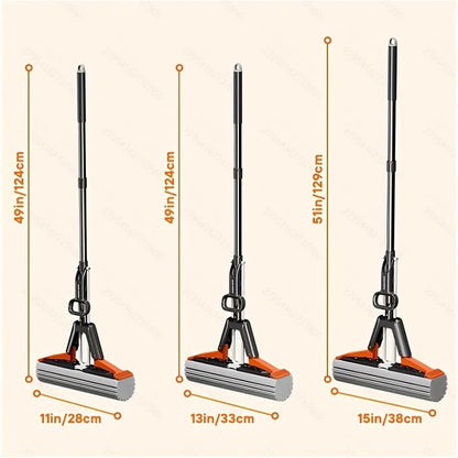 High-Absorbency Sponge Mop for Everyday Floor Cleaning-Galonda