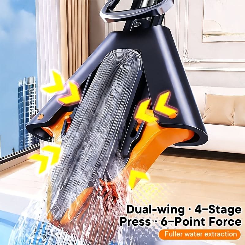 High-Absorbency Sponge Mop for Everyday Floor Cleaning-Galonda