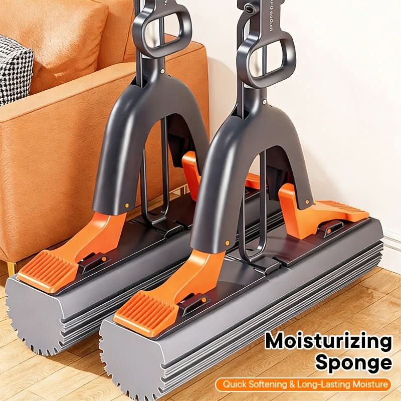 High-Absorbency Sponge Mop for Everyday Floor Cleaning-Galonda