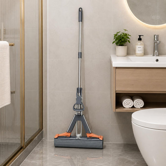 High-Absorbency Sponge Mop for Everyday Floor Cleaning-Galonda