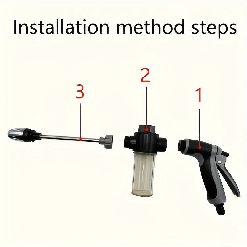 High Pressure Garden Hose Nozzle Sprayer-Galonda