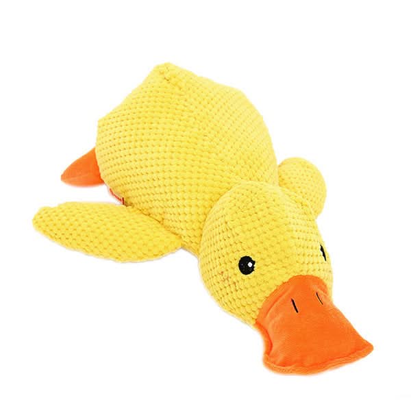 Interactive Plush Dog Toy with Quacking Sound-Galonda