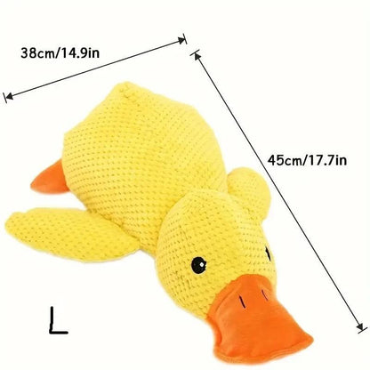 Interactive Plush Dog Toy with Quacking Sound-Galonda