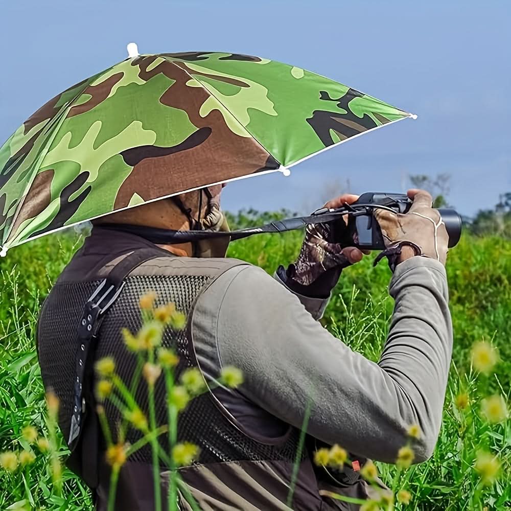 Lightweight Hands-Free Umbrella Hat-Galonda