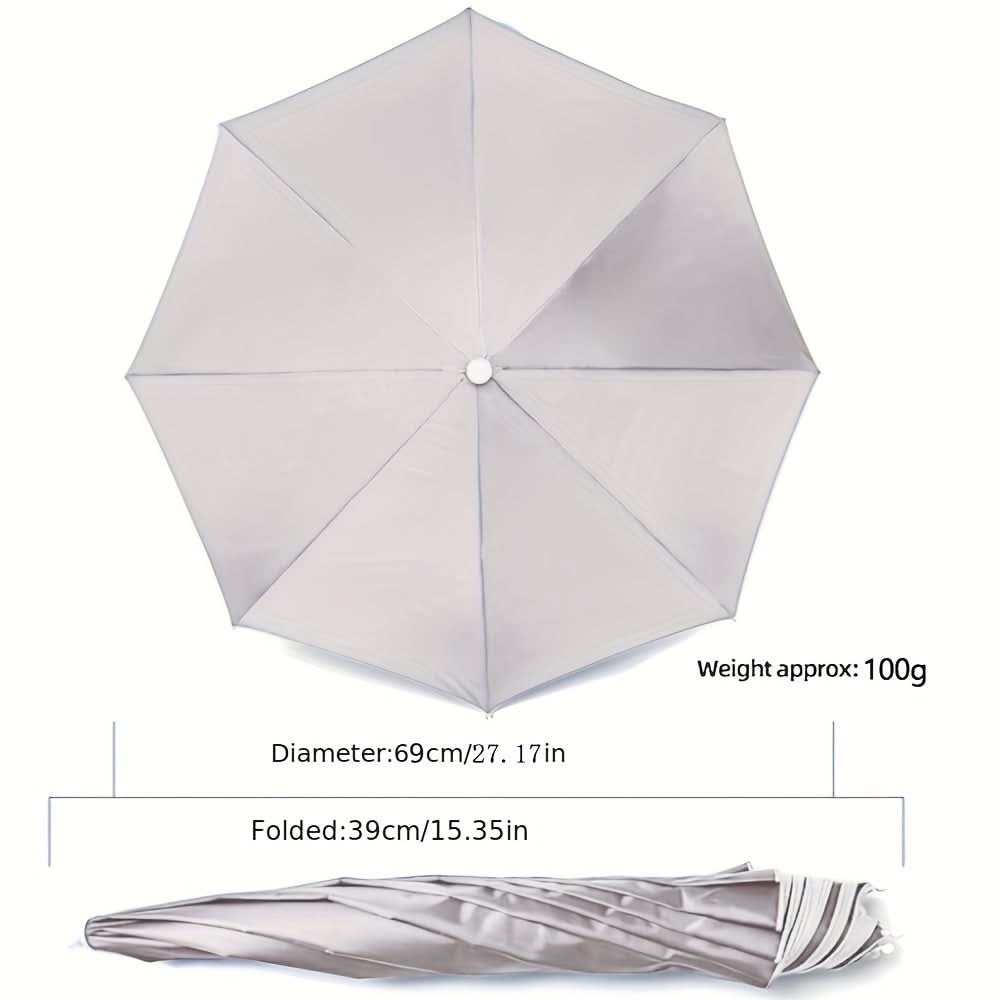 Lightweight Hands-Free Umbrella Hat-Galonda