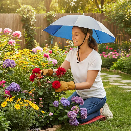 Lightweight Hands-Free Umbrella Hat-Galonda