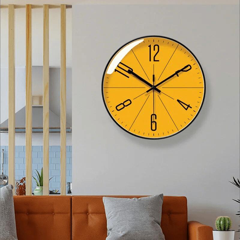 Modern Wall Clock Minimalist Quartz Silent Home Decor-Galonda