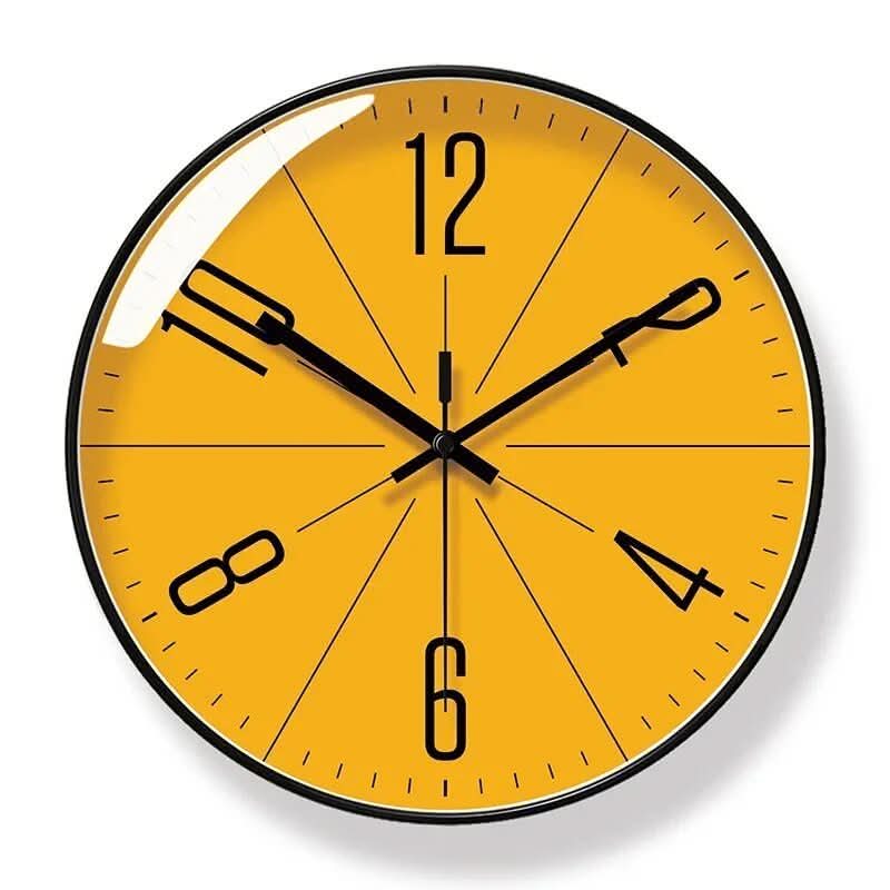 Modern Wall Clock Minimalist Quartz Silent Home Decor-Galonda