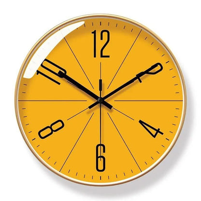 Modern Wall Clock Minimalist Quartz Silent Home Decor-Galonda