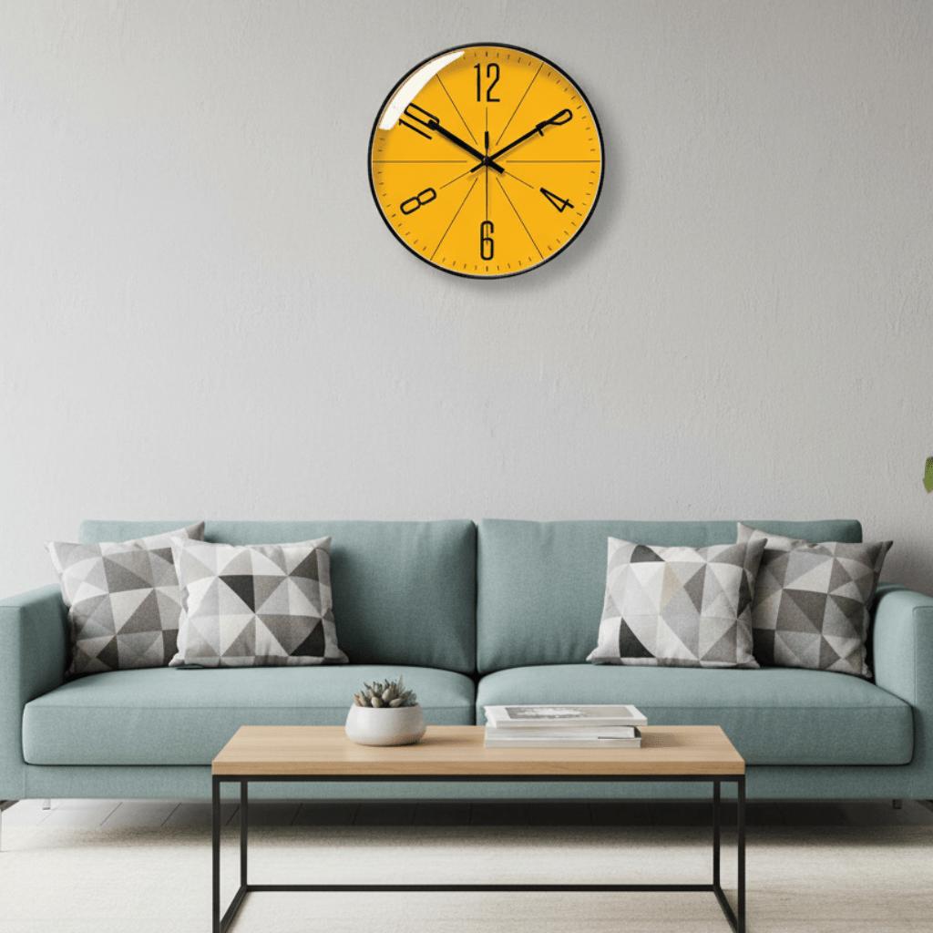Modern Wall Clock Minimalist Quartz Silent Home Decor-Galonda