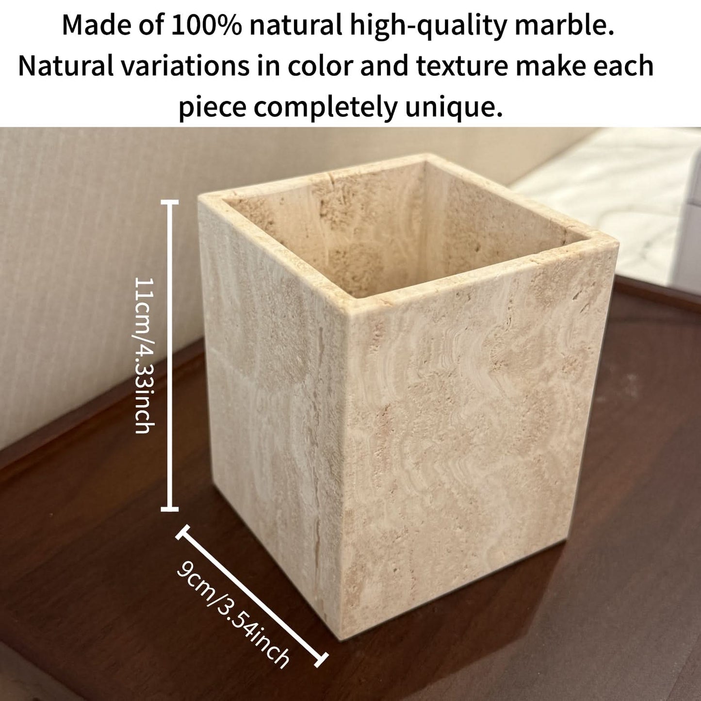 Natural Stone Vanity Organizer-Galonda