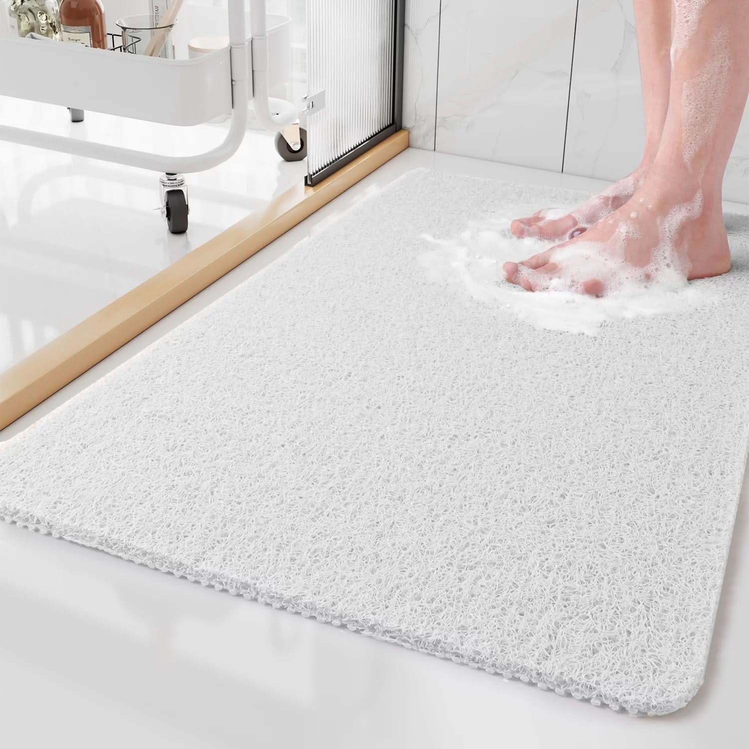 Non-Slip Shower Mat for Comfort and Everyday Bathroom Use-Galonda