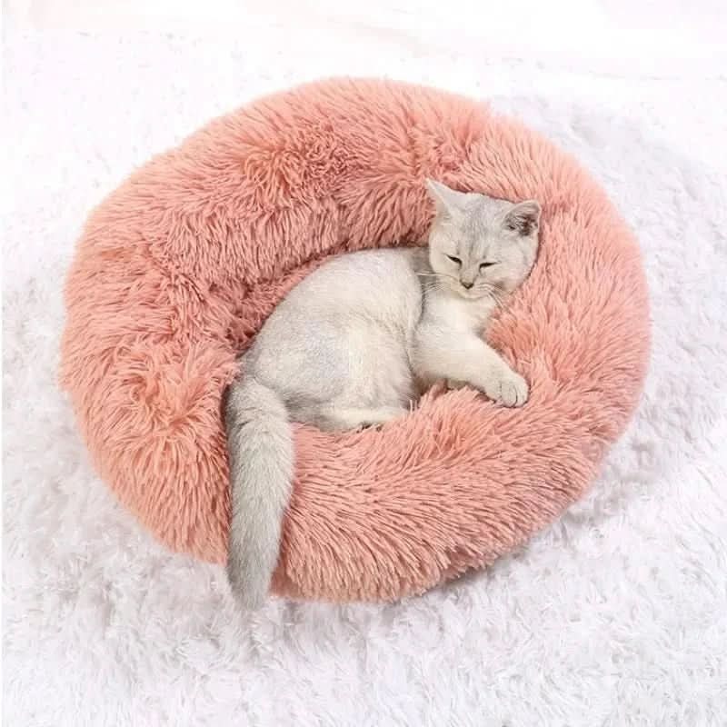 Plush Pet Bed for Warm Comfortable Sleep-Galonda