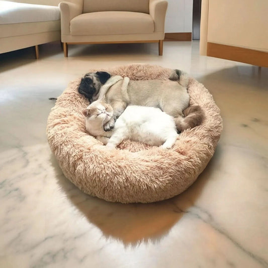 Plush Pet Bed for Warm Comfortable Sleep-Galonda