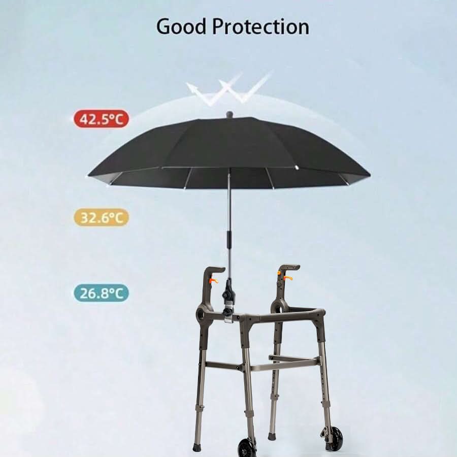 Portable Beach Chair Umbrella with 360° Adjustable Rotation-Galonda