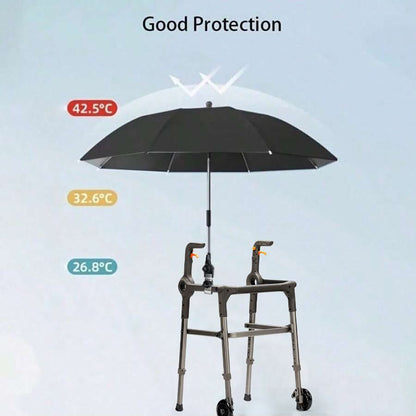 Portable Beach Chair Umbrella with 360° Adjustable Rotation-Galonda
