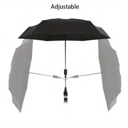 Portable Beach Chair Umbrella with 360° Adjustable Rotation-Galonda