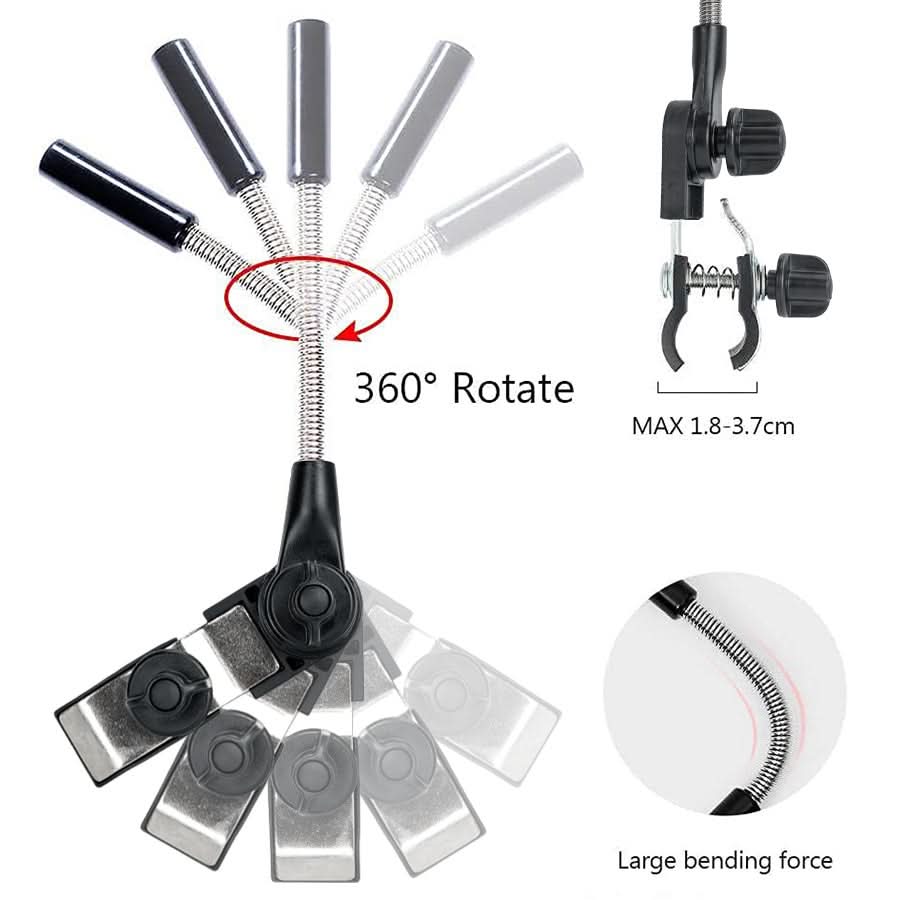 Portable Beach Chair Umbrella with 360° Adjustable Rotation-Galonda