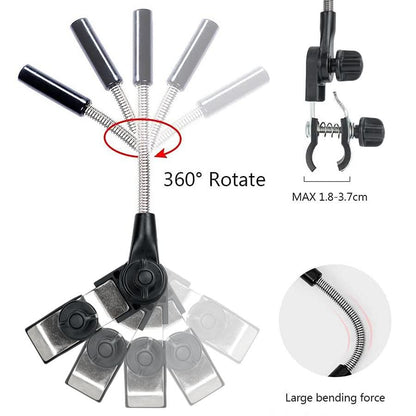 Portable Beach Chair Umbrella with 360° Adjustable Rotation-Galonda