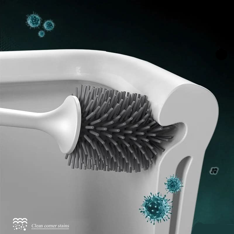 Silicone Toilet Brush Cleaner Set-Galonda