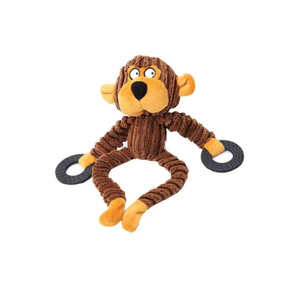 Tough Plush Squeaky Toy for Aggressive Chewers-Galonda