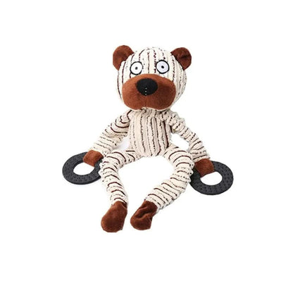 Tough Plush Squeaky Toy for Aggressive Chewers-Galonda