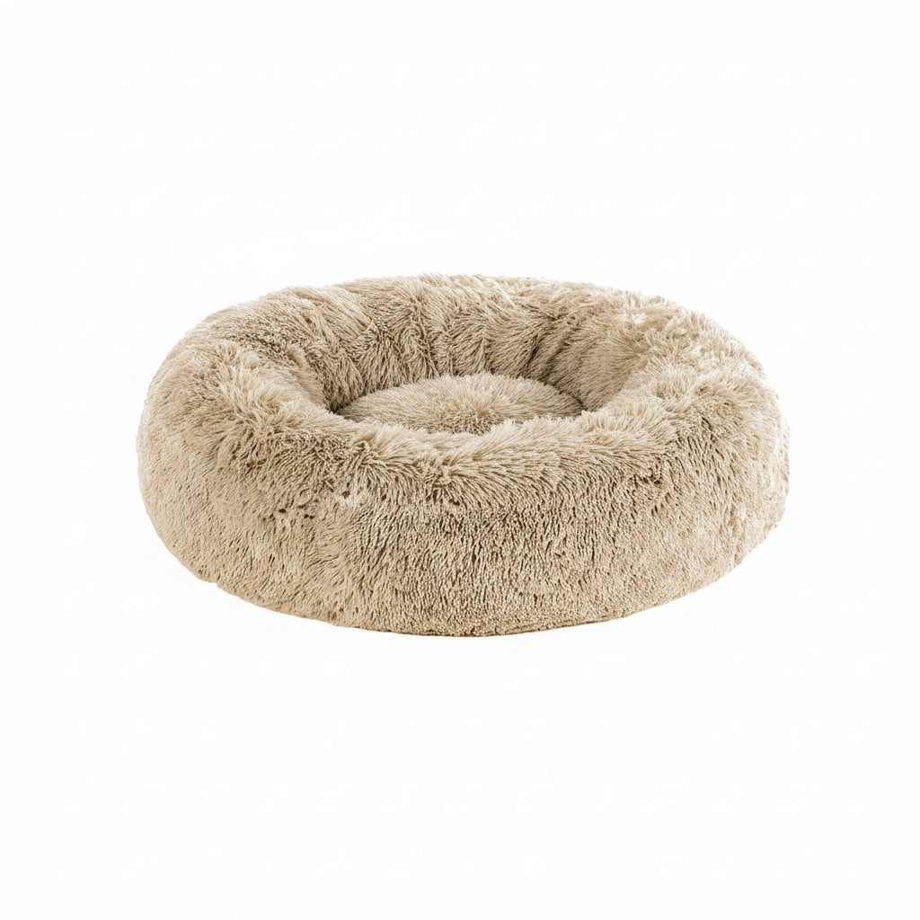 Ultra-Soft Faux Fur Donut Pet Bed for Dogs & Cats-Galonda