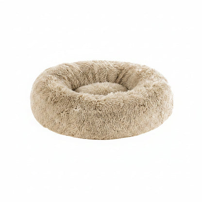 Ultra-Soft Faux Fur Donut Pet Bed for Dogs & Cats-Galonda