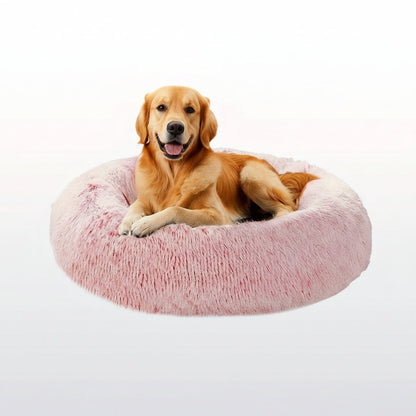 Ultra-Soft Faux Fur Donut Pet Bed for Dogs & Cats-Galonda