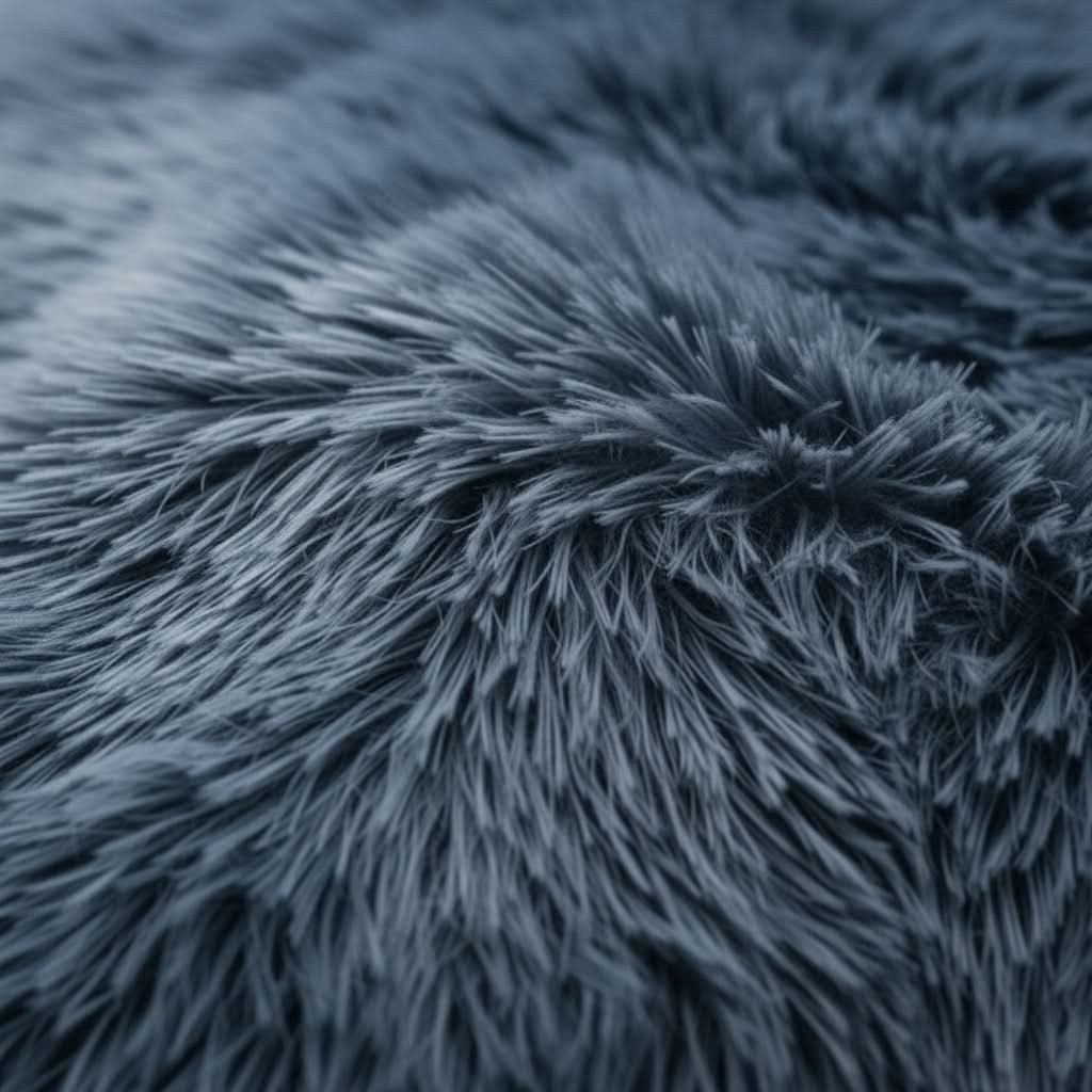 Ultra-Soft Faux Fur Donut Pet Bed for Dogs & Cats-Galonda