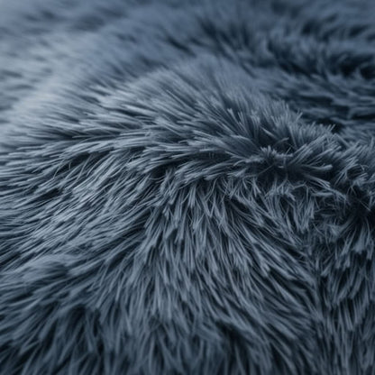 Ultra-Soft Faux Fur Donut Pet Bed for Dogs & Cats-Galonda